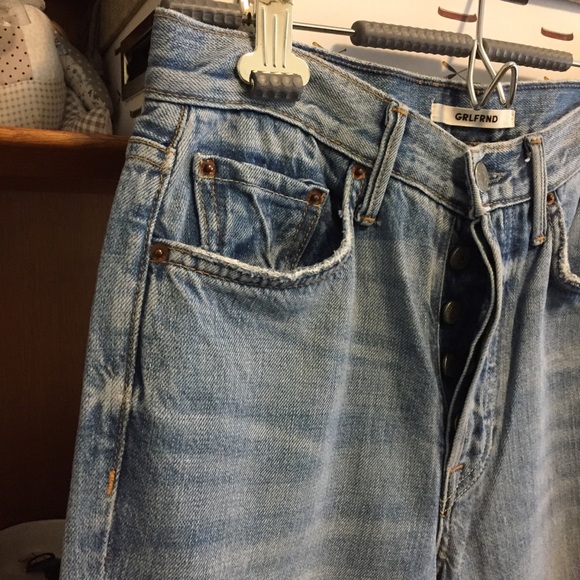 Grlfrnd 100% cotton jeans size 27 - Picture 3 of 8